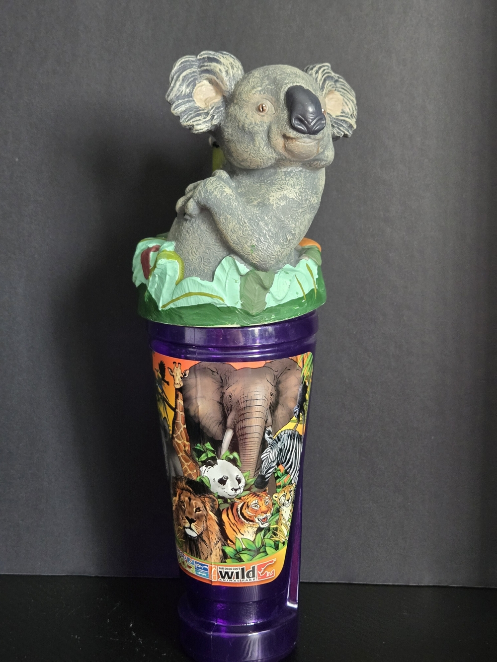 Vintage San Diego Zoo Whirley Drinkworks Cup Koala 1999